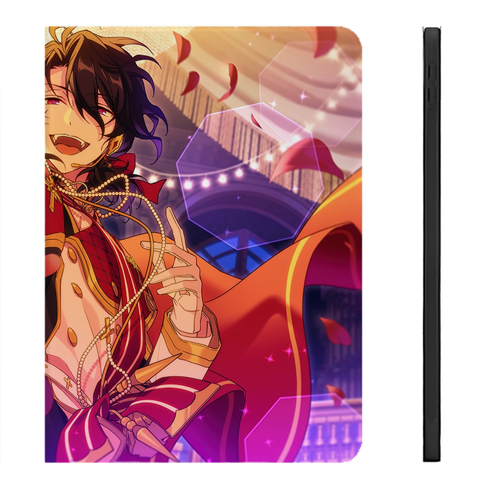 あんさんぶるスターズ! Ensemble Stars IPadケース ペンホルダー付き ブックスタイルデザイン